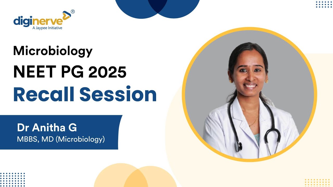 NEET PG 2025 RECALLS | Dr Anitha G | Microbiology