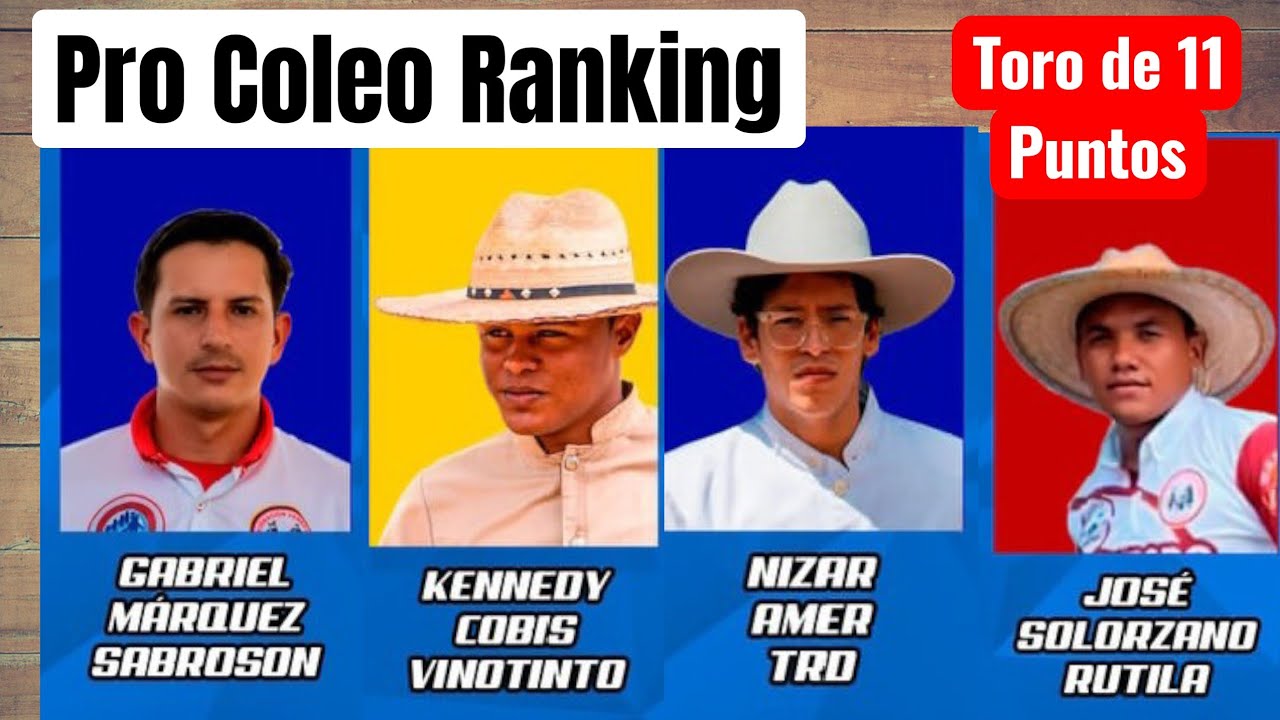 Turno #13 Salida #3 Pro Coleo Ranking en Black Celis Cow Horses 