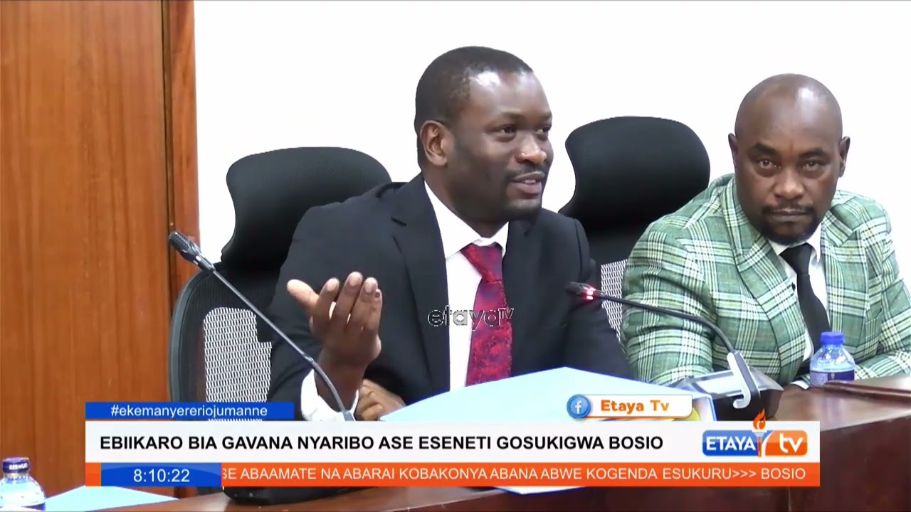 Governor Nyaribo allowed to postpone his appearance before the Senate after reporting health issues