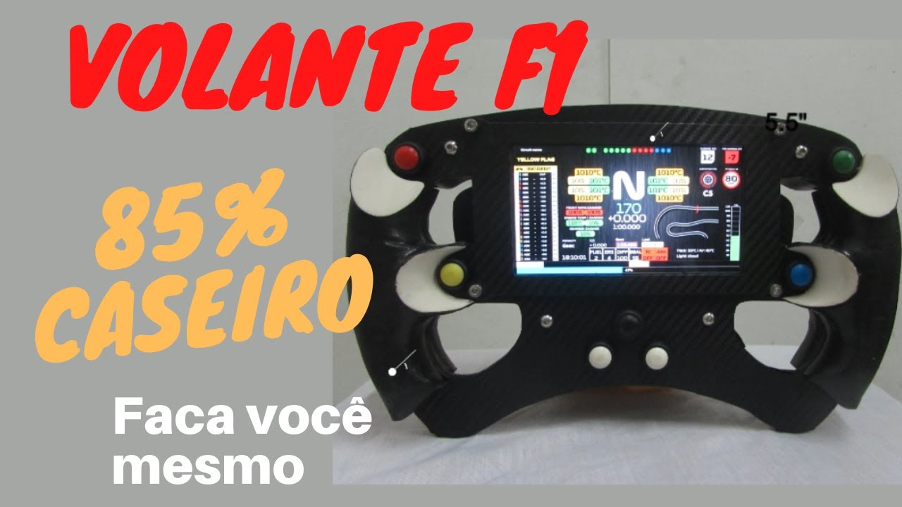NÃO COMPRE UM VOLANTE DE FÓRMULA 1 ANTES DE ASSISTIR A ESTE VÍDEO!