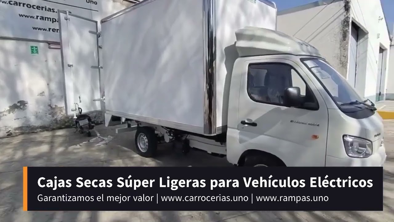 Caja Seca para #Camión #Electrico #Foton