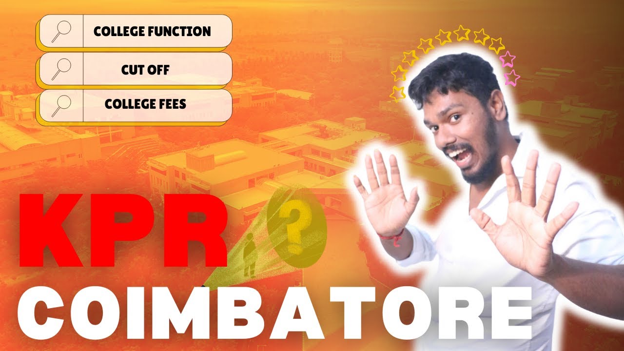 🛑KPRIET COIMBATORE - KPR ல Campus Review | Placement |Salary |Admission | Fees | Ranking