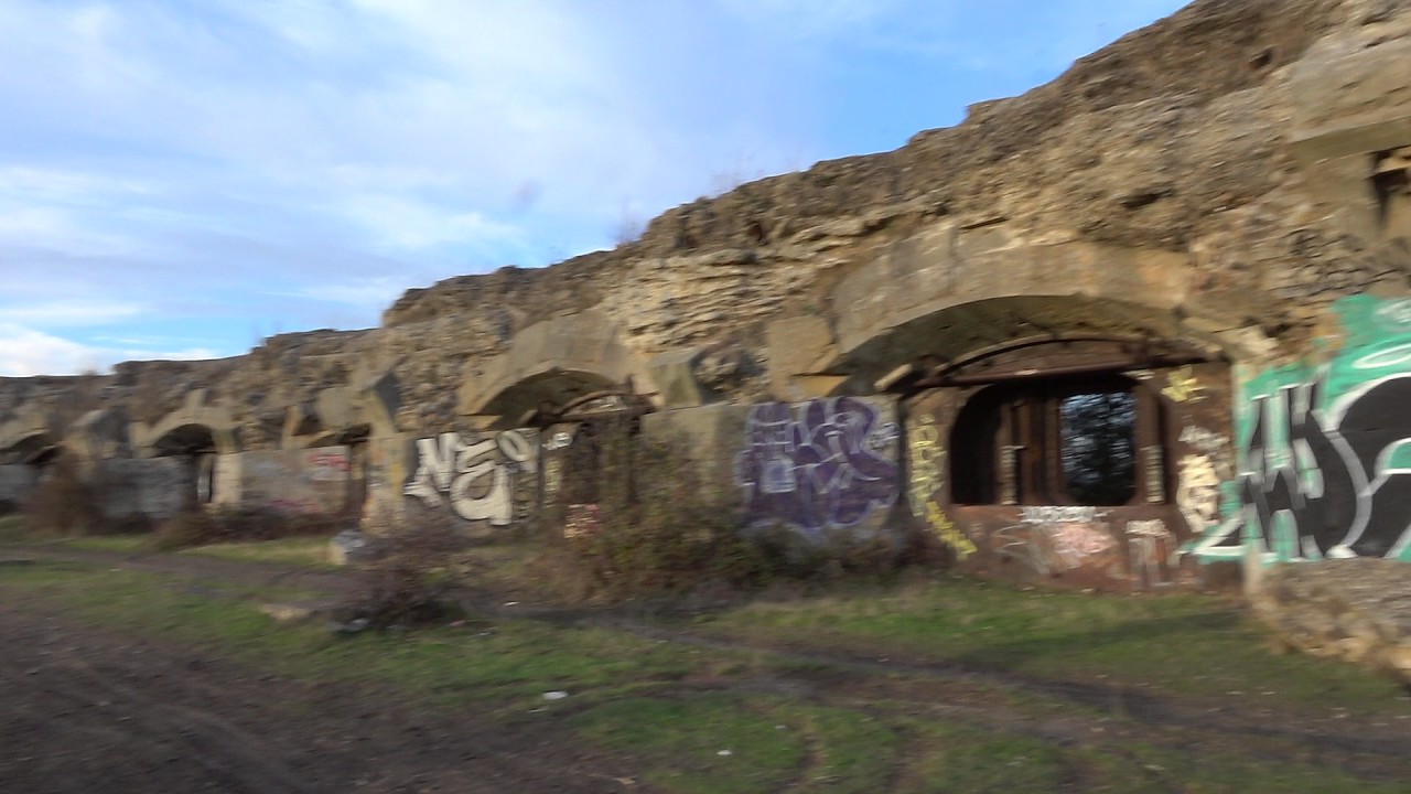 Shornemead Fort, Gravesend, Kent on the River Thames - Sony AX53