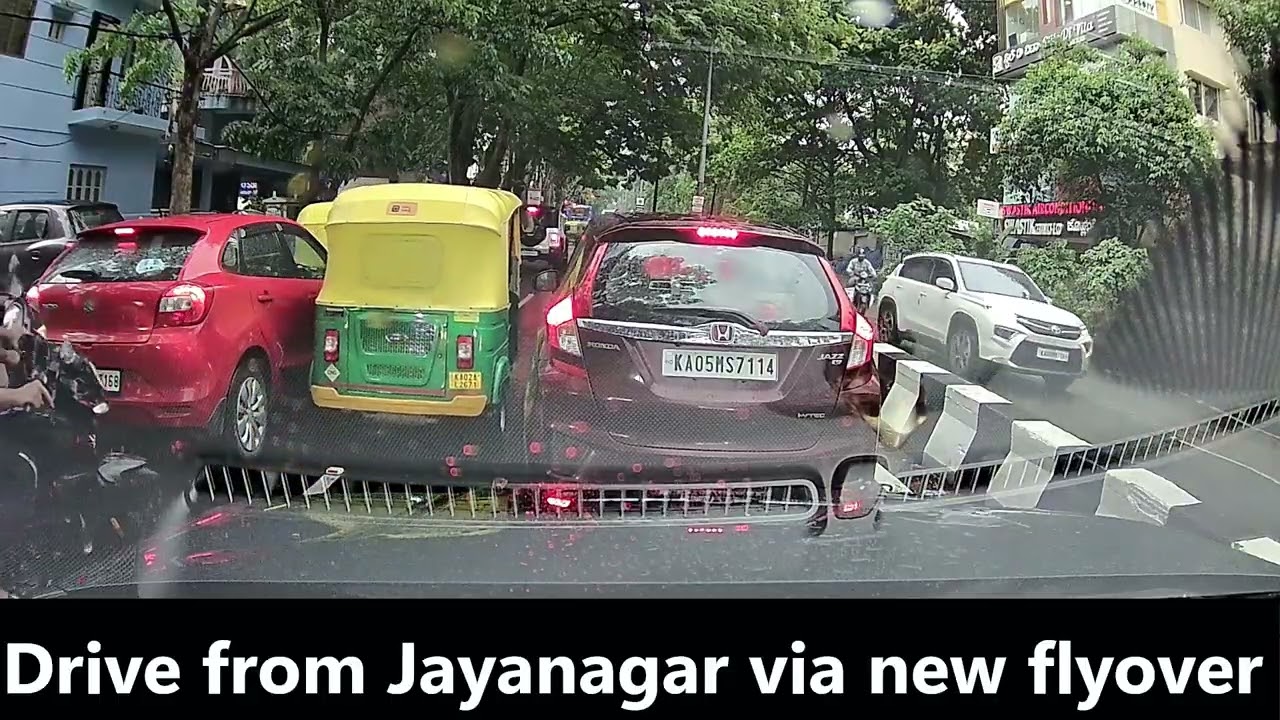 Drive through new double decker fly over
