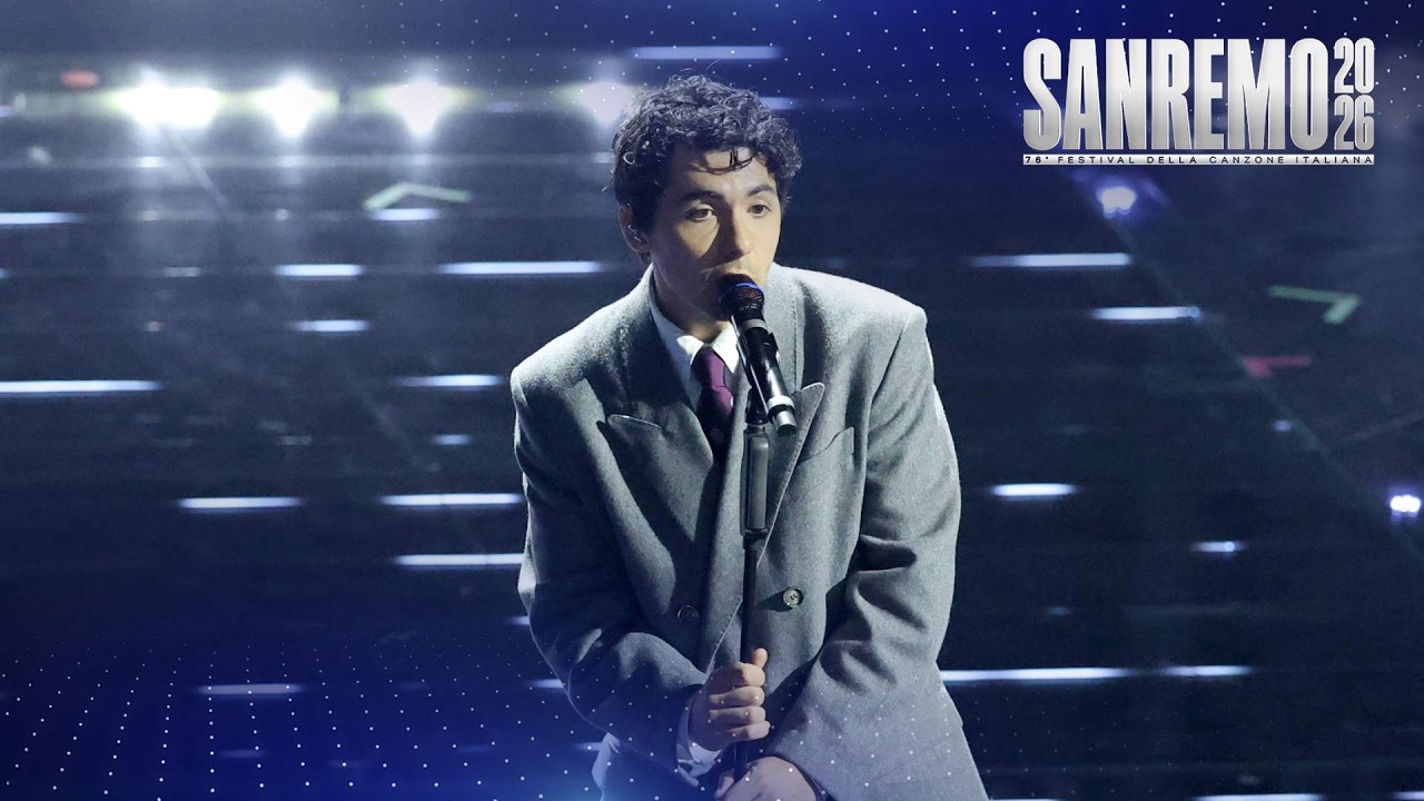 Sanremo 2026 - Fulminacci canta Stupida sfortuna