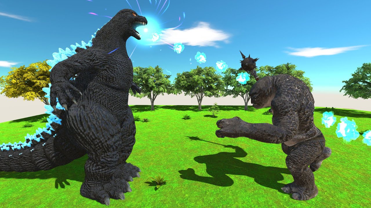 Heisei Godzilla vs Cave Troll Deluxe - Animal Revolt Battle Simulator