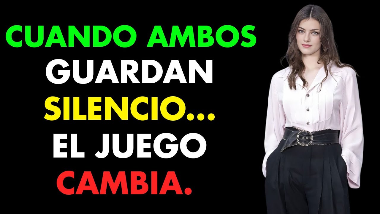 Cuando ambos dejan de comunicarse… ahí comienza el verdadero juego. #Silencio #Estoicismo