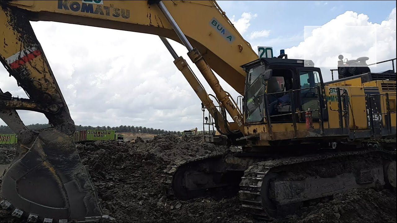 Excavator Komatsu PC 1250 || P2H Komponen & Fungsi Instrument Panel