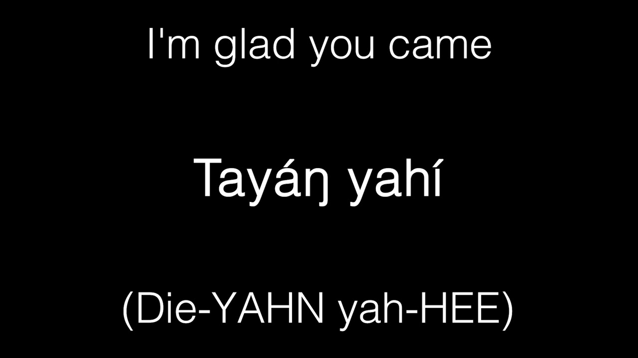 Lakota Words and Phrases