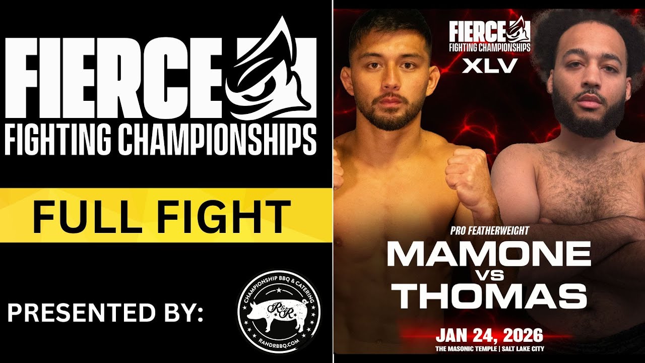FULL FIGHT | RICKY MAMONE VS  LONDON THOMAS | FFC 45