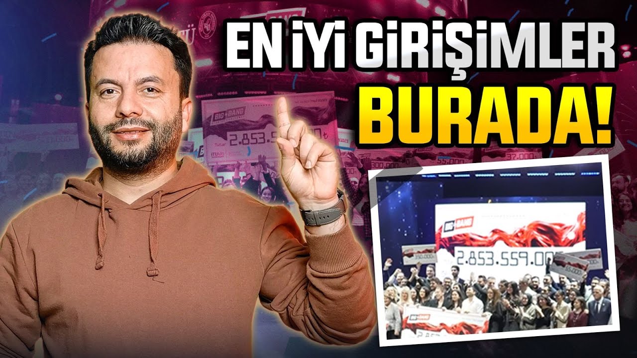 Milyar dolarlık girişimler burada! - Big Bang Startup Challenge 2024!