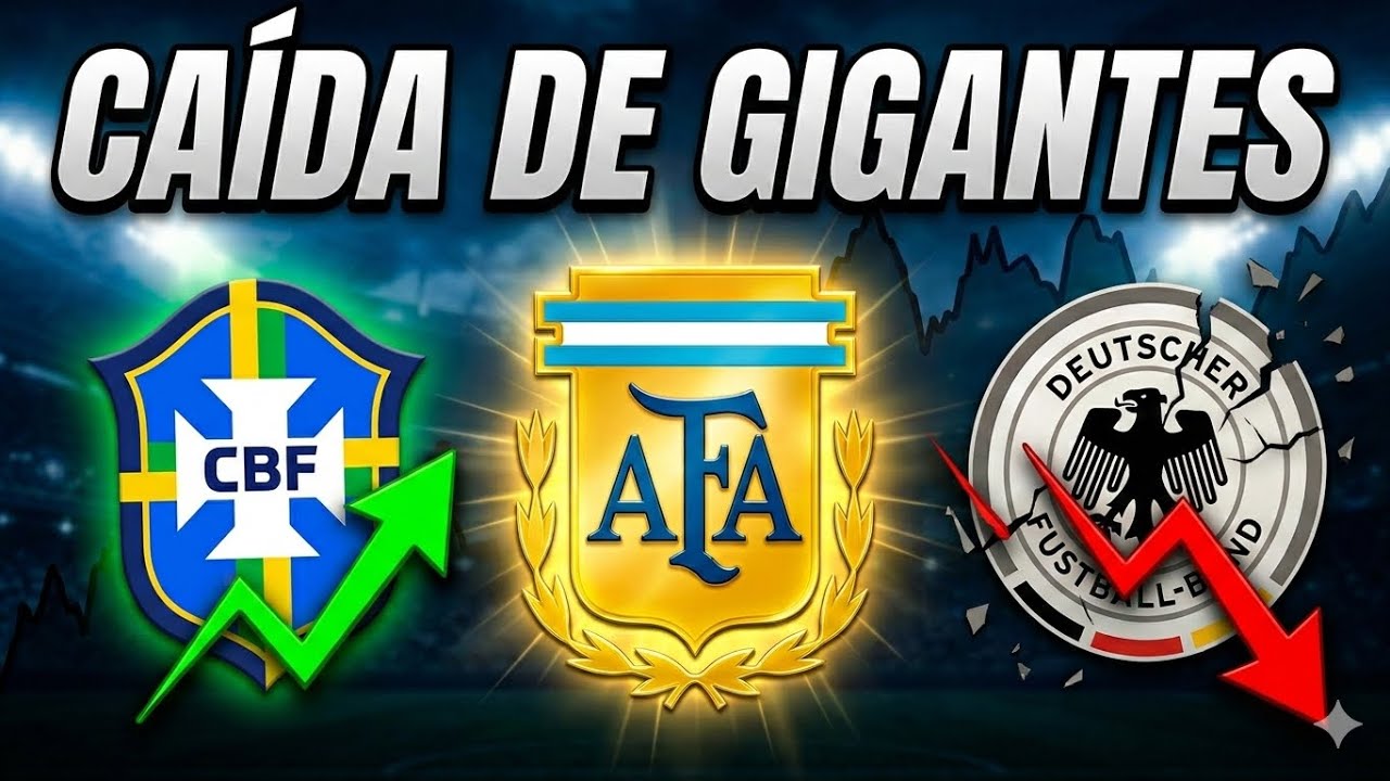 ¿Quién MANDA realmente? 🌍 Ranking FIFA: El ascenso y CAÍDA de los Gigantes (1993-2026)