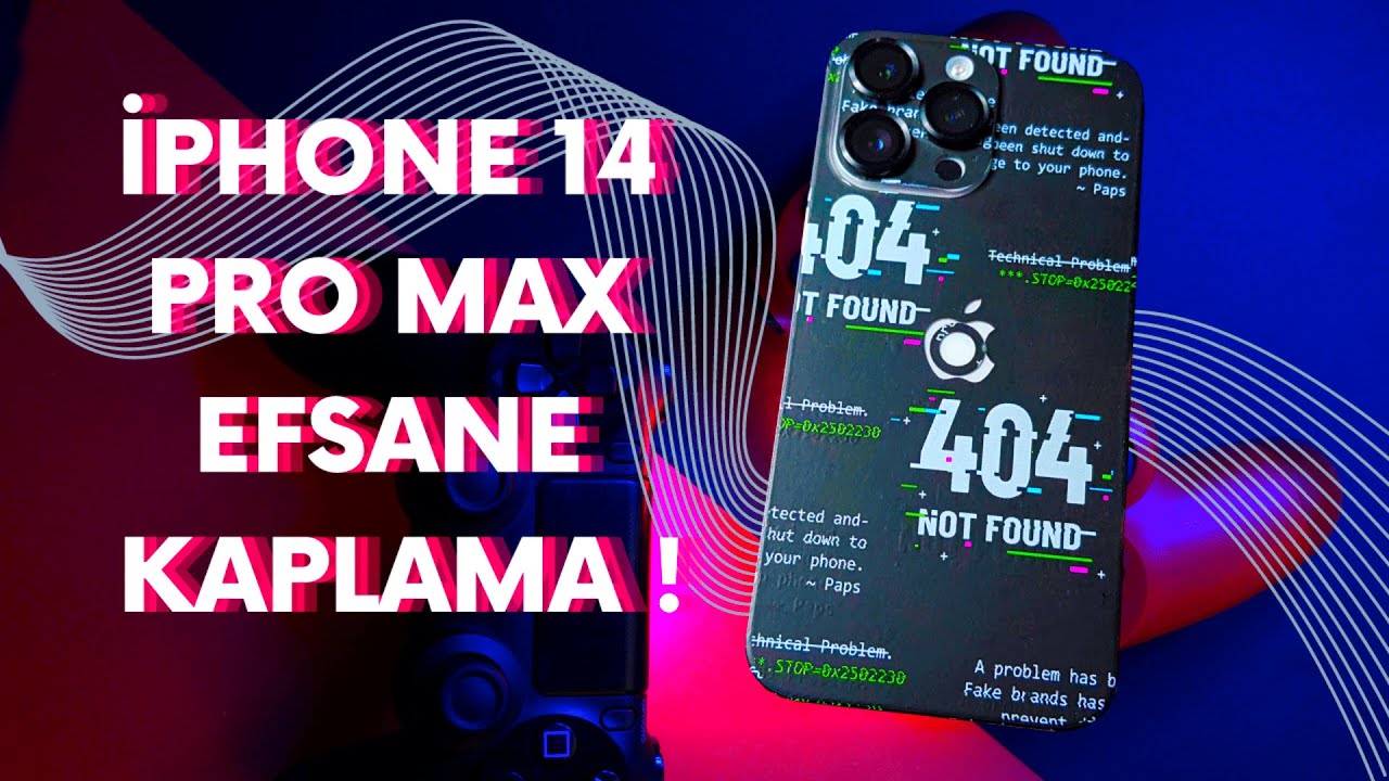iPhone 14 Pro Max'i Papscover ile Kapladım ! 404 Not Found Kaplama