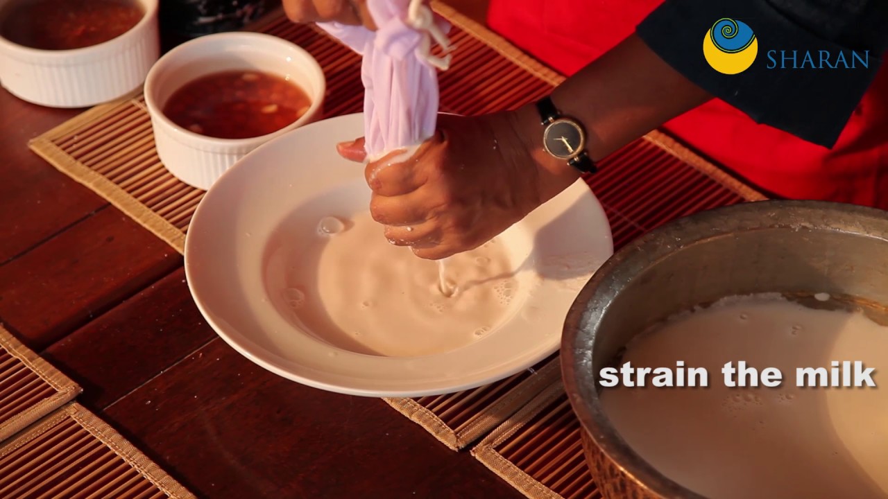 How to make a good peanut & rice milk vegan yoghurt / curds | SHARAN