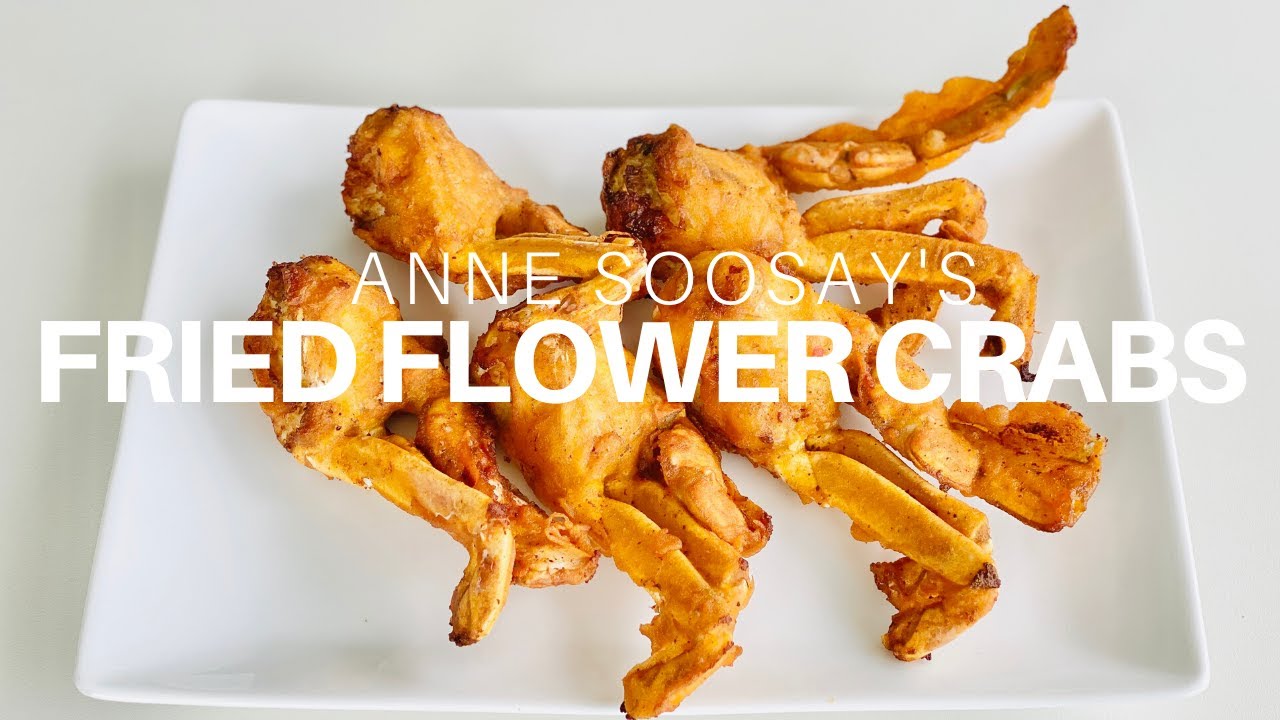 How to cook Fried Flower Crabs - A crispy and crunchy delight