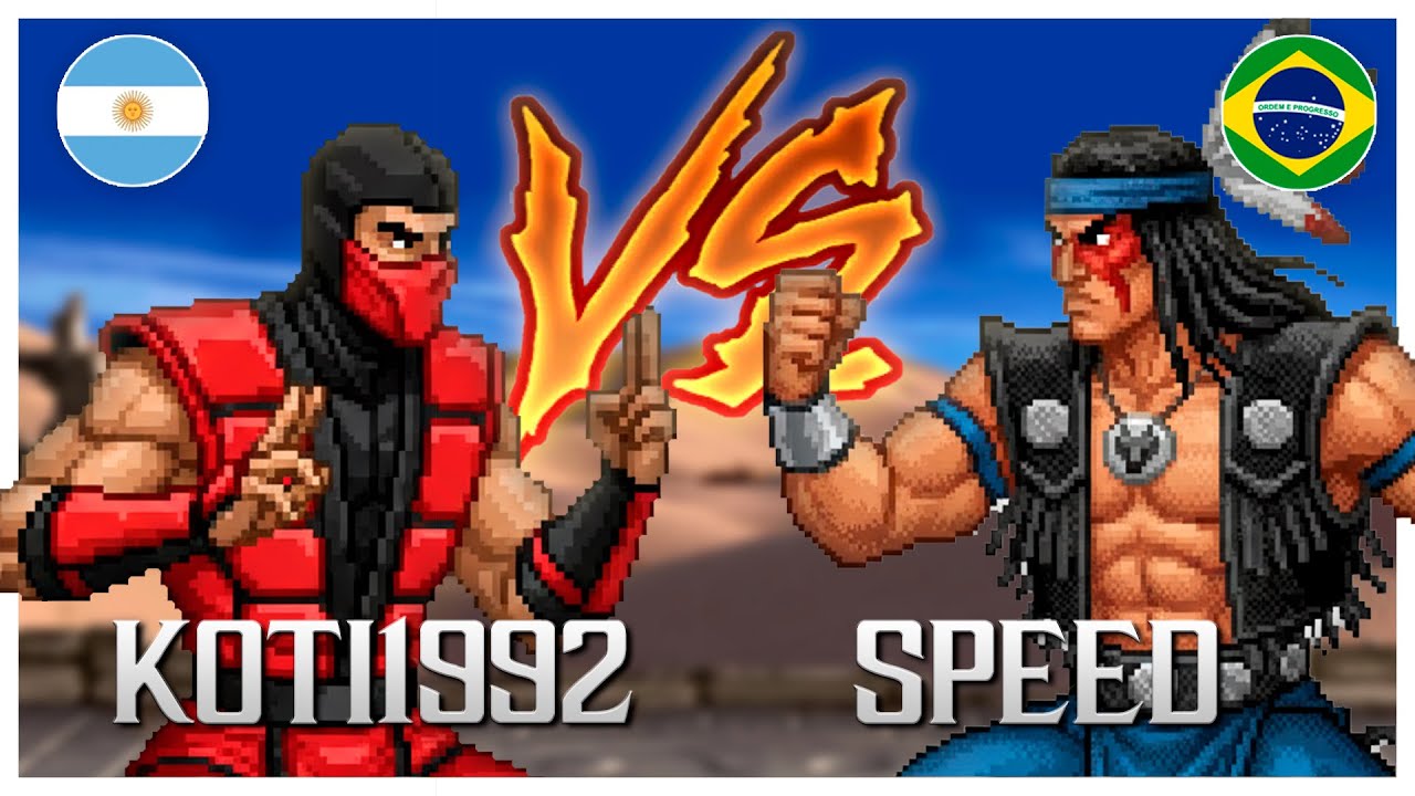 LUTA INTERNACIONAL: KOTI (ARG) x (BR) SPEED│UMK3 ONLINE
