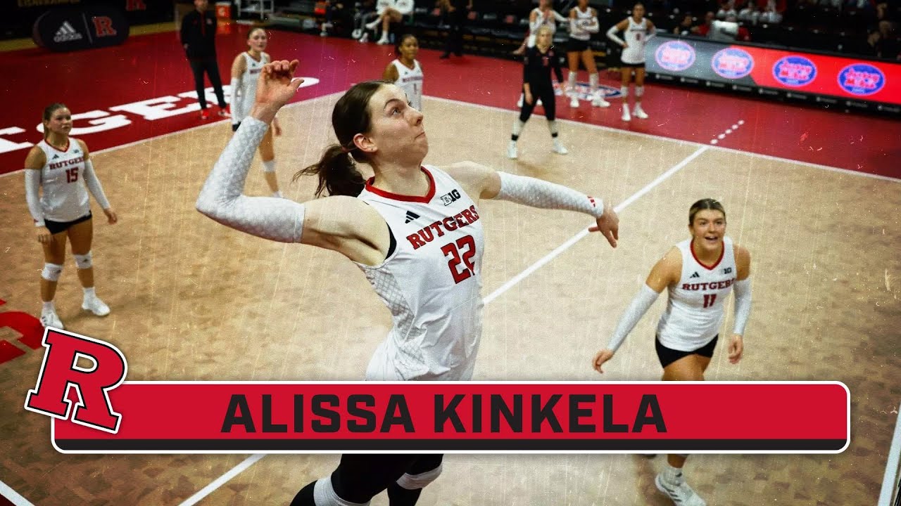 Career Highlights: OH Alissa Kinkela | Rutgers Volleyball