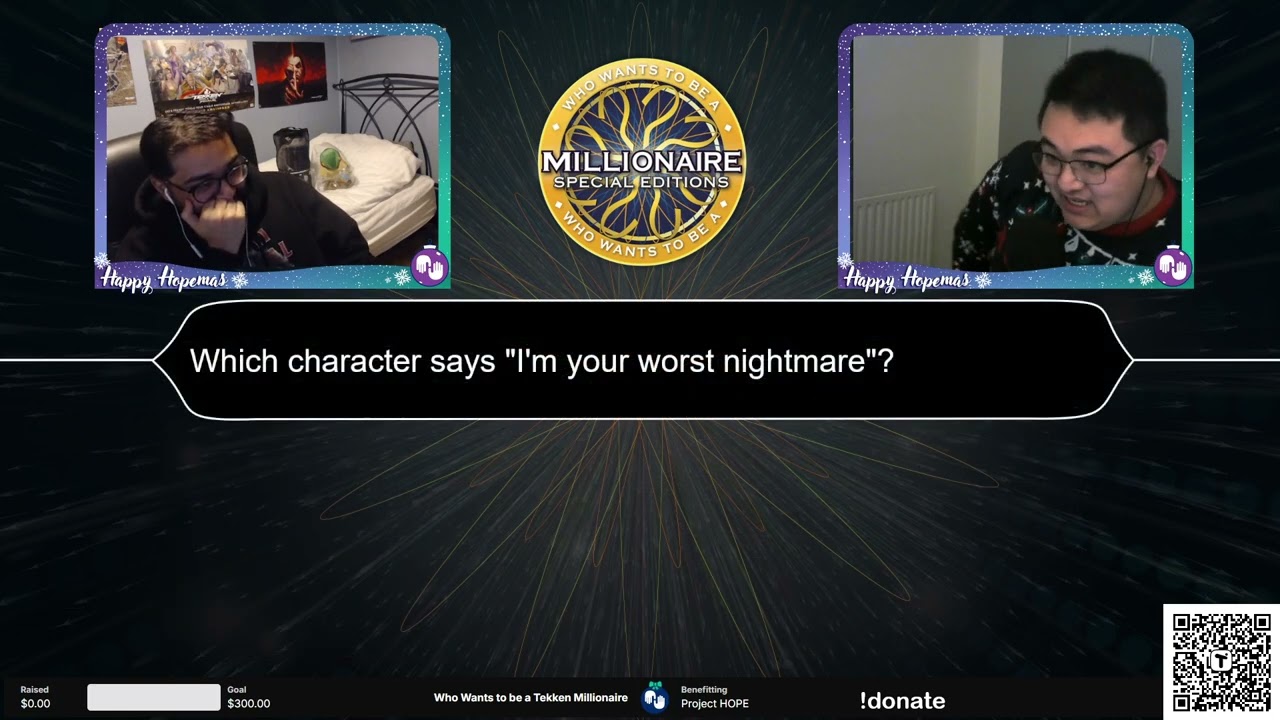 TEKKEN | Who wants to be a millionaire quiz | Gosain