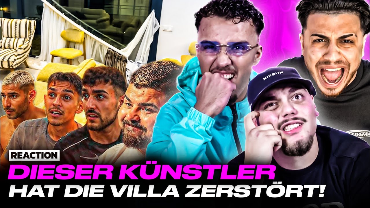 Dieser ICON 6 KÜNSTLER HAT DIE VILLA ZERSTÖRT 🤬 Ehrenlose Aktion❗️ICON 6 RUNDE 2 VLOG 21 Reaction