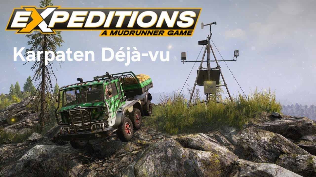 EXPEDITIONS a Mudrunner Game CO-OP #18.1| Mechanische Wetterfrösche (Karpaten)