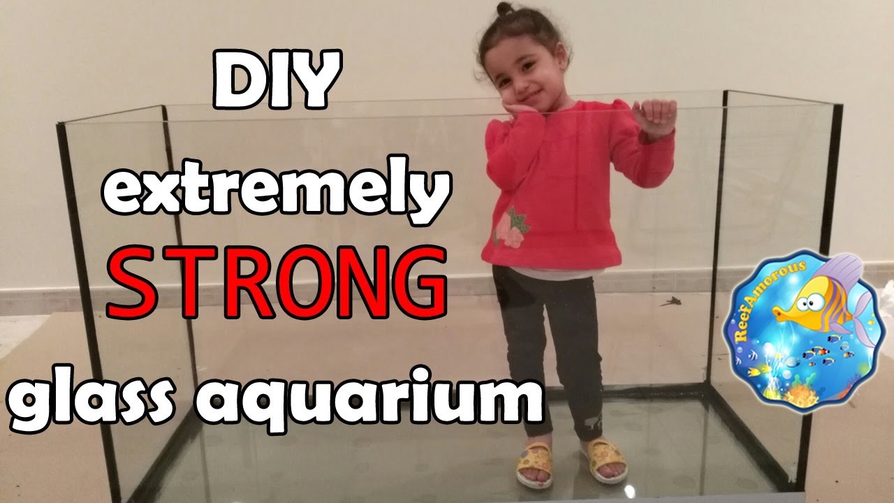 HOW TO Build an Aquarium Glass With Extremely Strong BOTTOM (120g Reef Tank Setup E1)