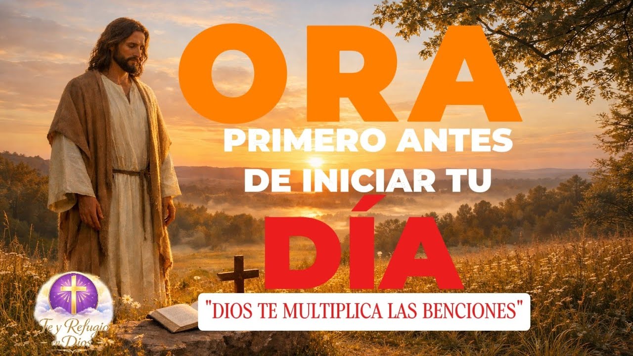 ✨️Acercate a Dios por medio de la Oración | Debes Orar cada dia #fe #dios #oraciondehoy 