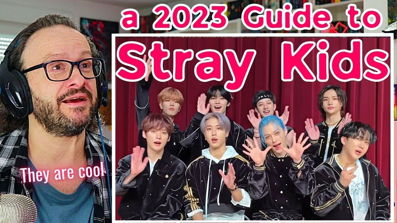 Reacting to 2023 STRAY KIDS Guide - tons of info!