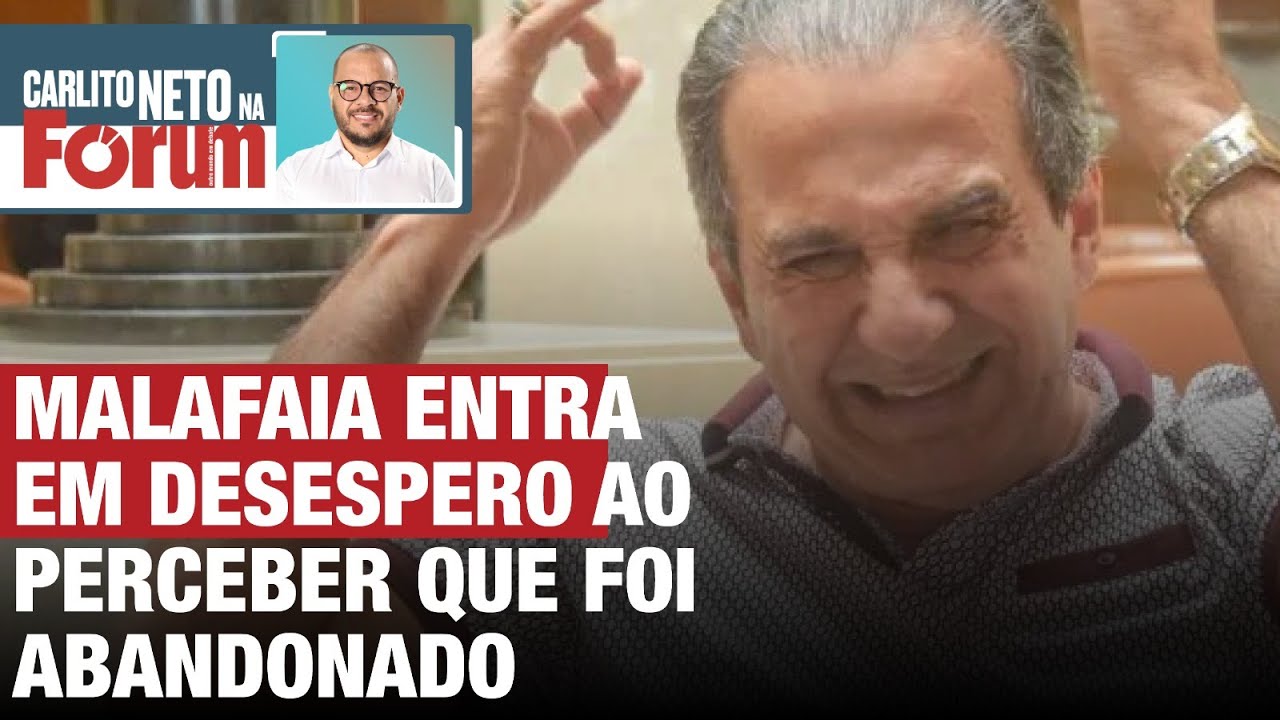 MALAFAIA ENTRA EM DESESPERO AO PERCEBER QUE FOI ABANDONADO