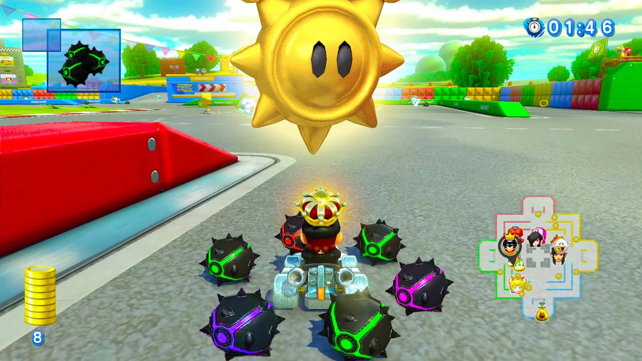 This Got INTENSE! Showdown in Mario Kart 8 Battle Mode