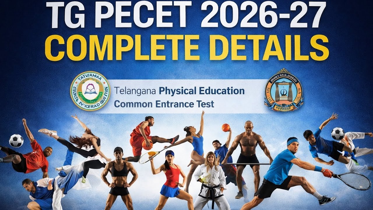 TG PECET 2026-27 NOTIFICATION COMPLETE ✅ DETAILS 