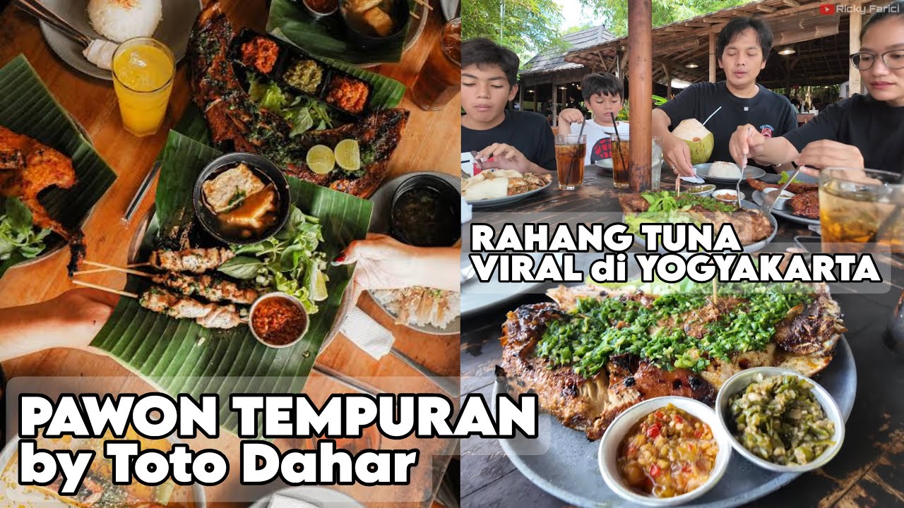 Makan Siang Rahang Tuna Yang Hits & Viral di Yogyakarta, Pawon Tempuran by Toto Dahar Wajib Coba ‼️