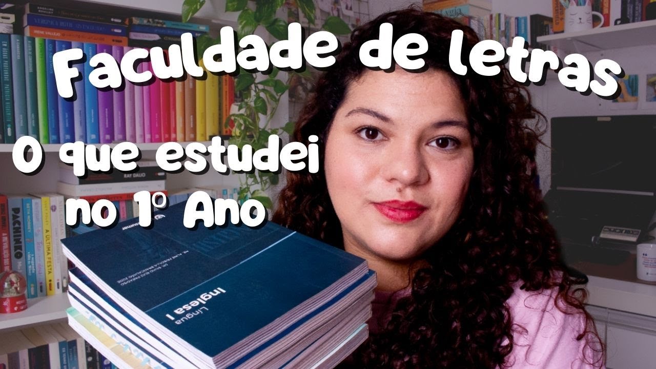 O que estudei no meu primeiro ano em LETRAS EAD