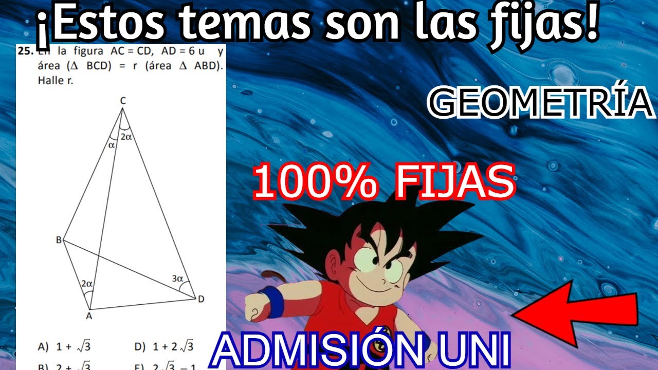 FIJAS PARA GEOMETRÍA EXAMEN UNI 2024 2