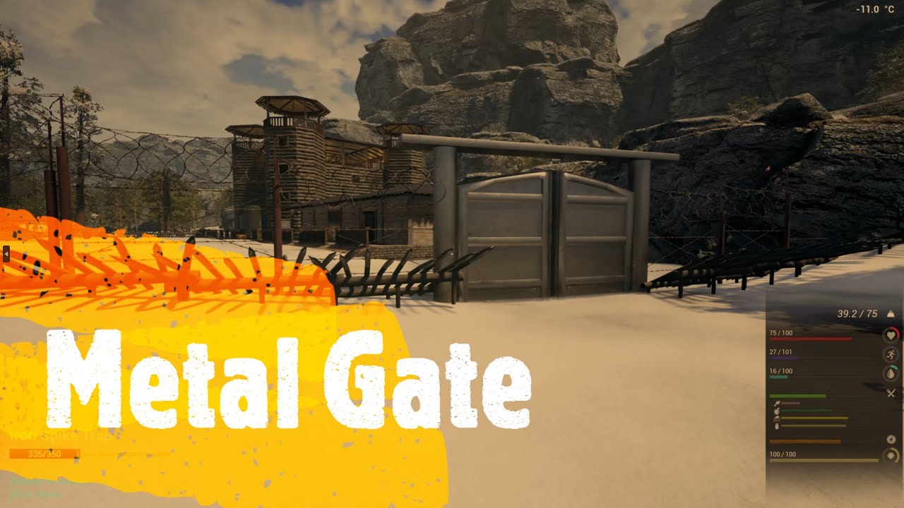 The Infected | Metal Fence & Metal Gate | Part 33