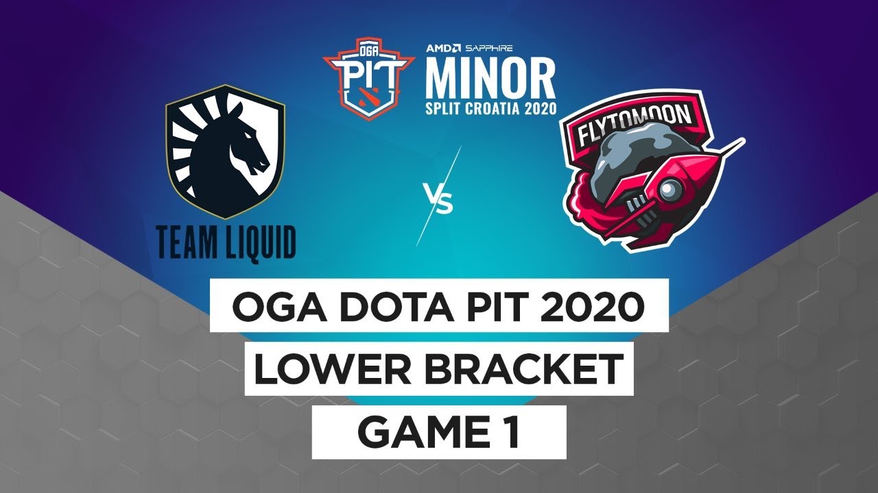 Liquid vs FlyToMoon | Game 1 Lower Bracket R1 | OGA DOTA PIT 2020
