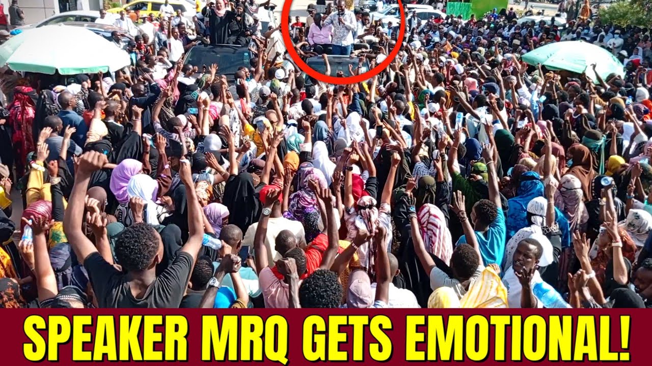 TSUNAMI LOVE!!! Speaker MRQ BREAKS DOWN as Isiolo Residents Overwhelm Him with Love & Loyalty