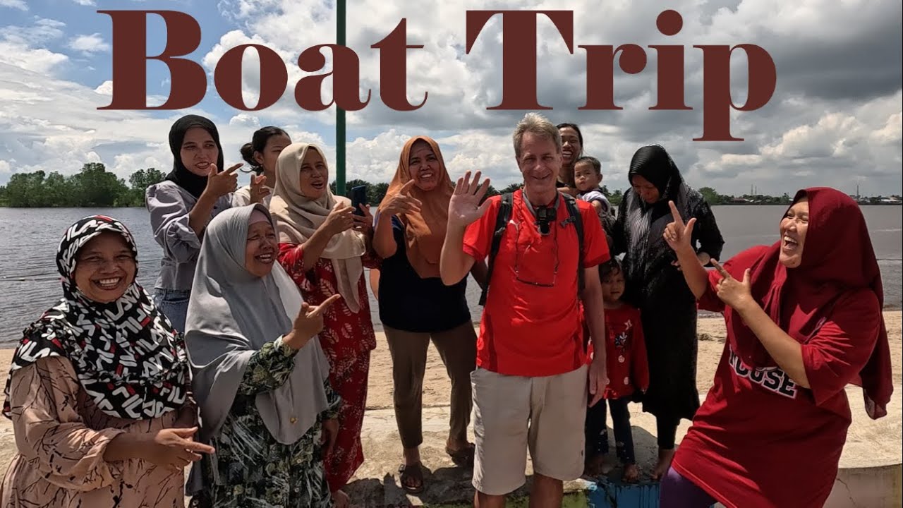 Boat Ride on the Asahan River (Sumatra, Indonesia)