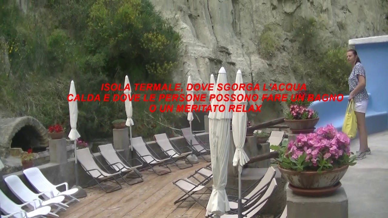 Antiche terme romane Cavascura. Isola di Ischia. Bagni termali naturali.