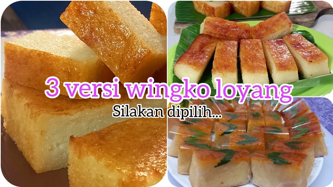 3 resep wingko loyang #wingko #idejualan #wingkoloyang
