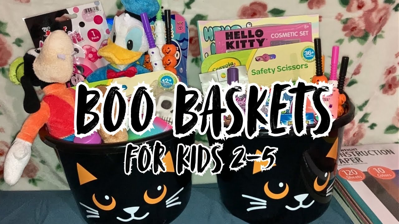 Kids Boo Baskets 2025 (Ages 2 & 5)