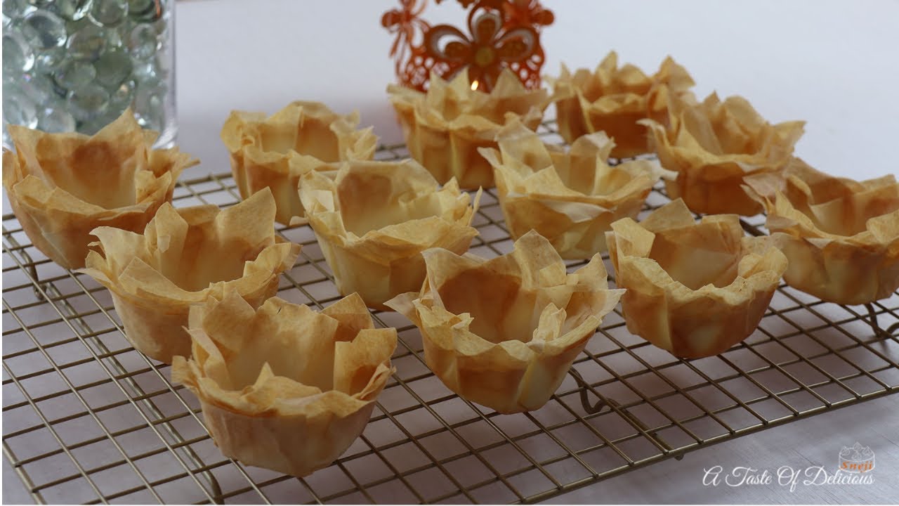 How to make Phyllo Cups