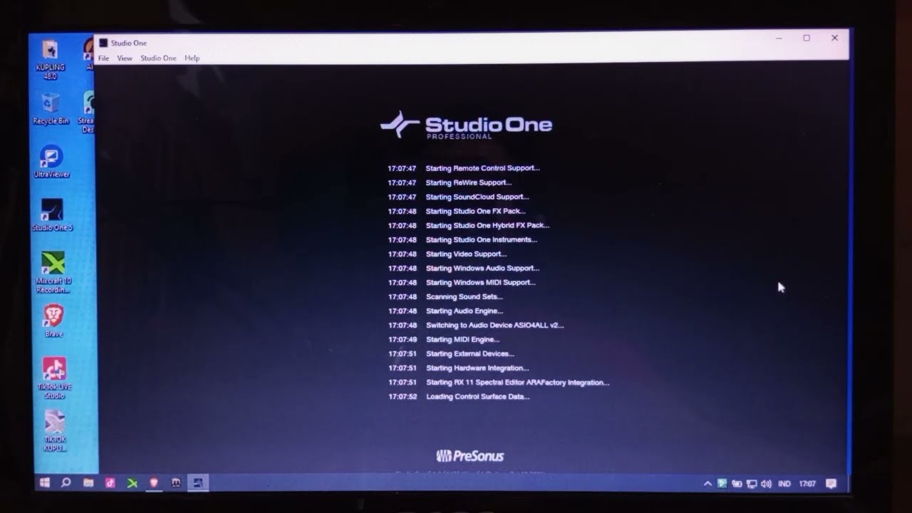 Cara masukan musik youtube atau playback musik ke DAW Studio One untuk karaoke