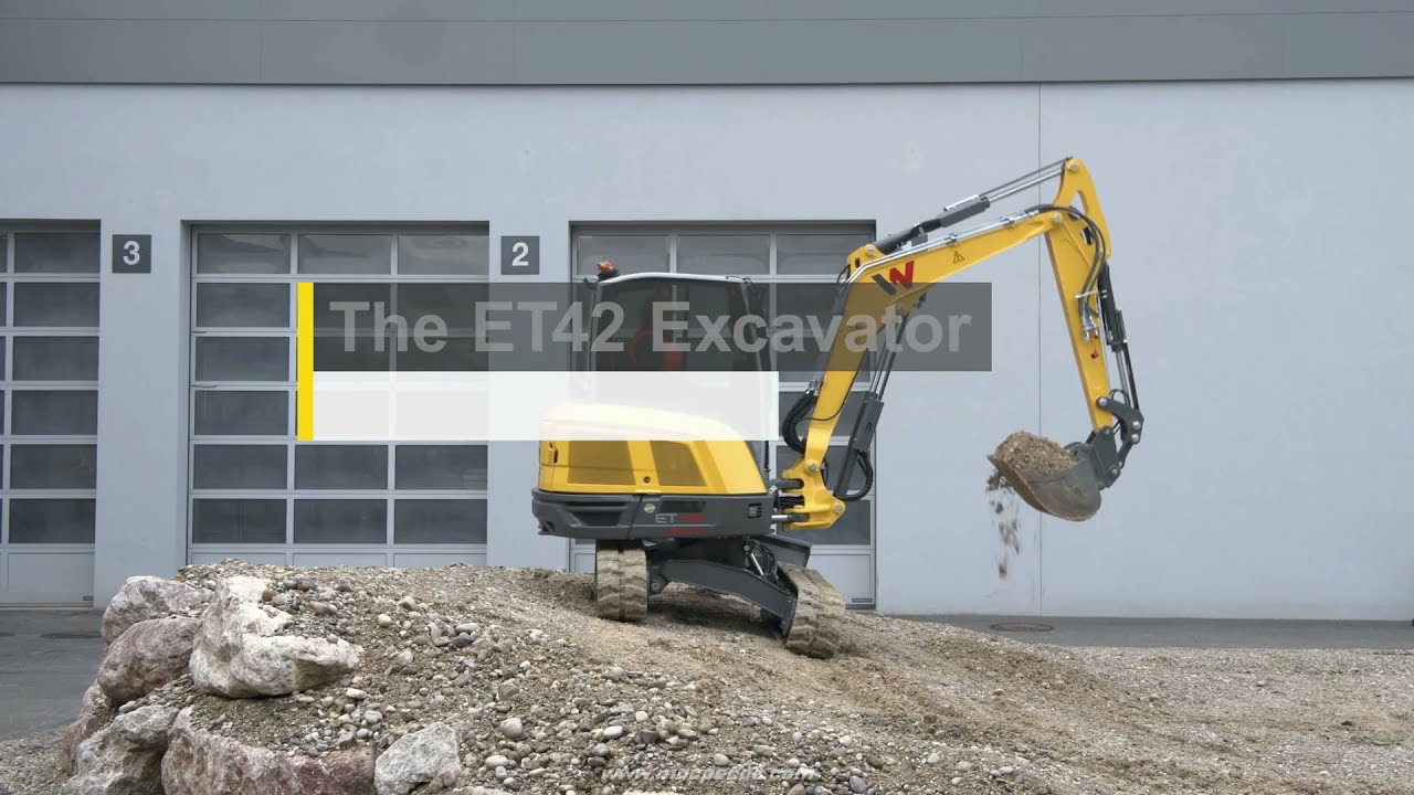 Mini Escavadora Wacker Neuson ET42 com VDS