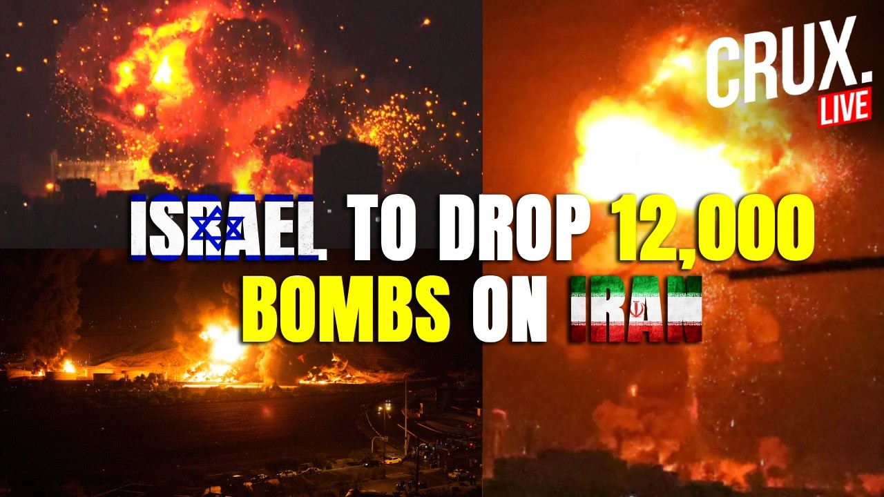Iran LIVE | Israel Intensifies Airstrikes On Tehran As US Approves Emergency Sale Of 12000 Bombs