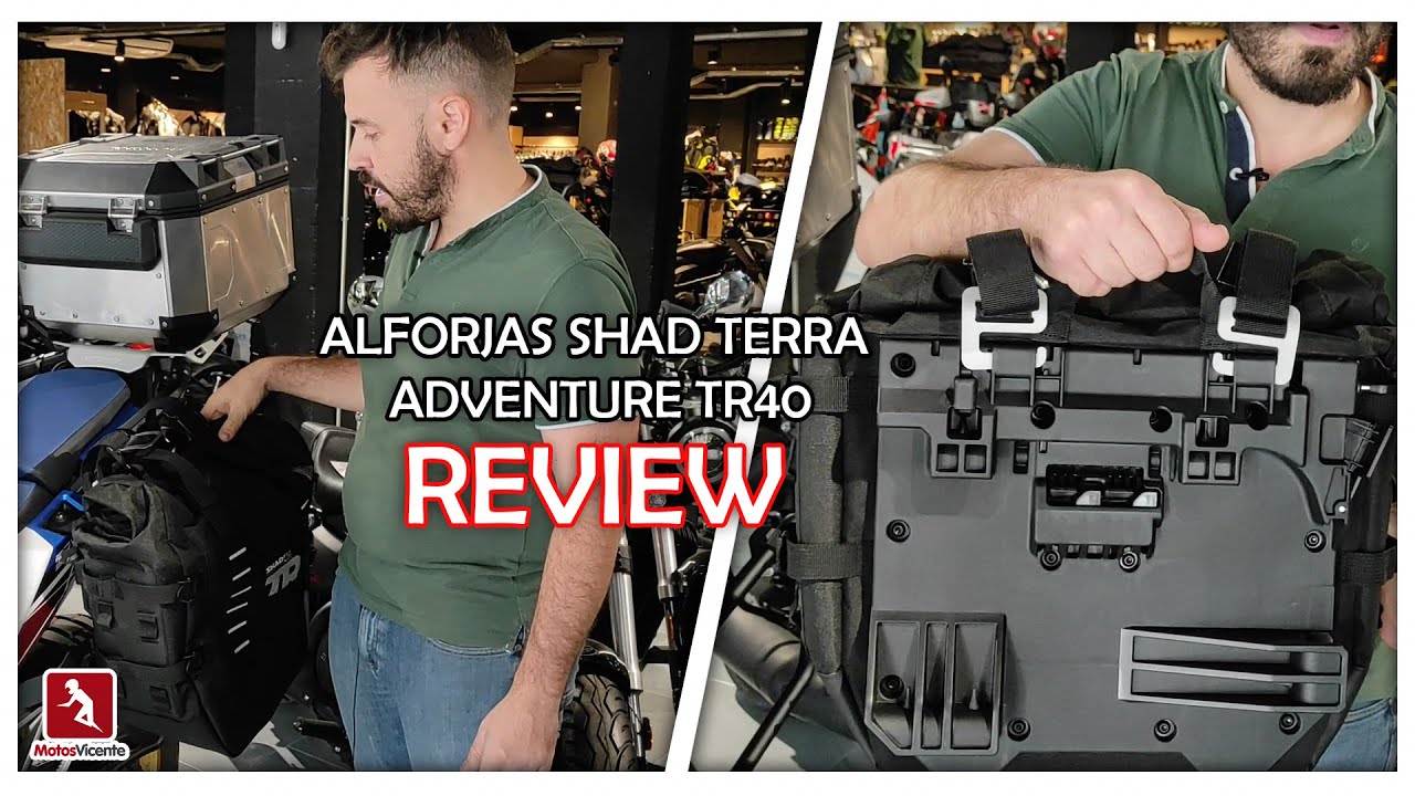 Descubriendo las Alforjas SHAD Terra Adventure TR40: ¡Tu compañero de viaje perfecto!