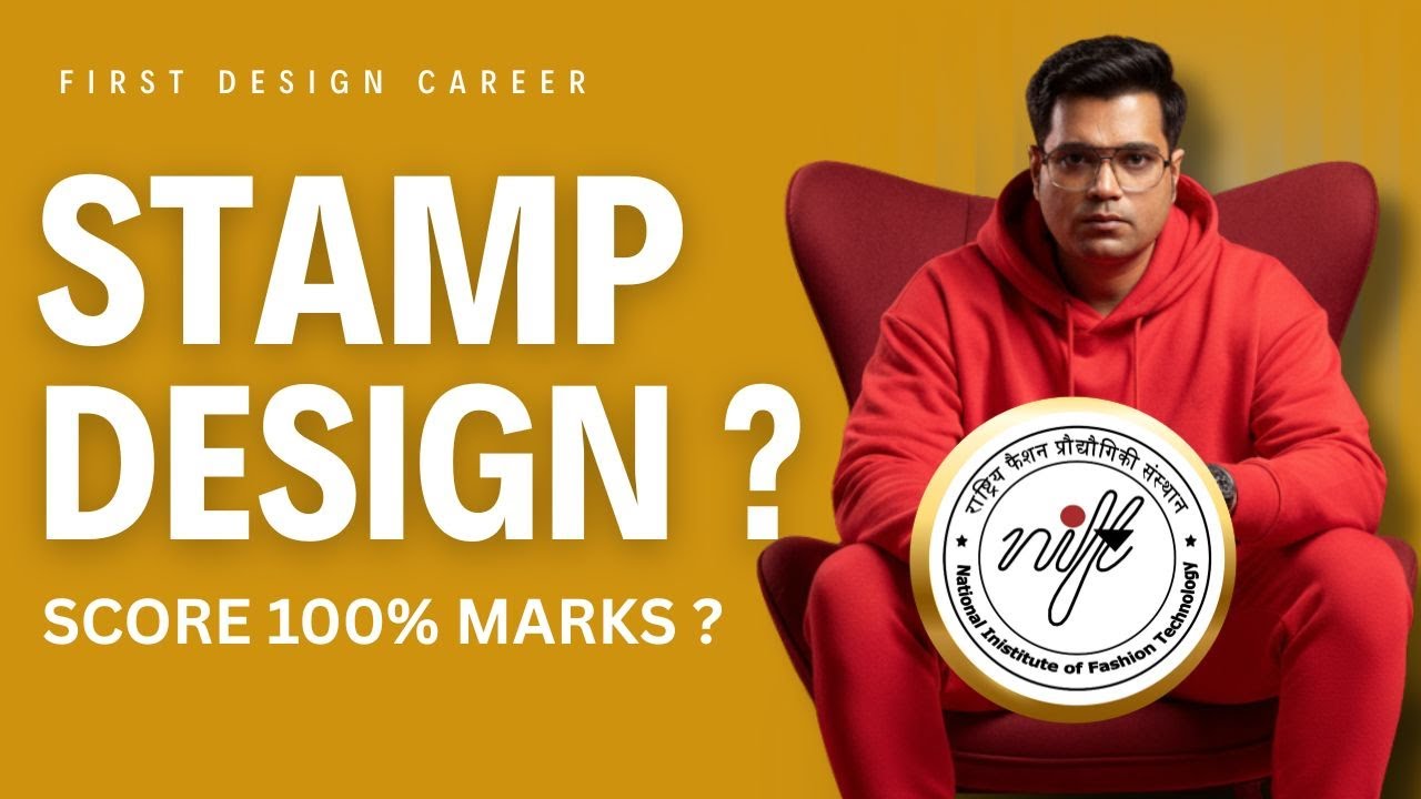 DAY 4 : Postal Stamp Design : Free NIFT Live Online Zoom Class - NIFT Exam Preparation
