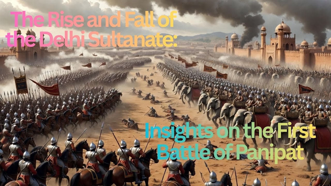 The Rise and Fall of the Delhi Sultanate: Insights on the First Battle of Panipat