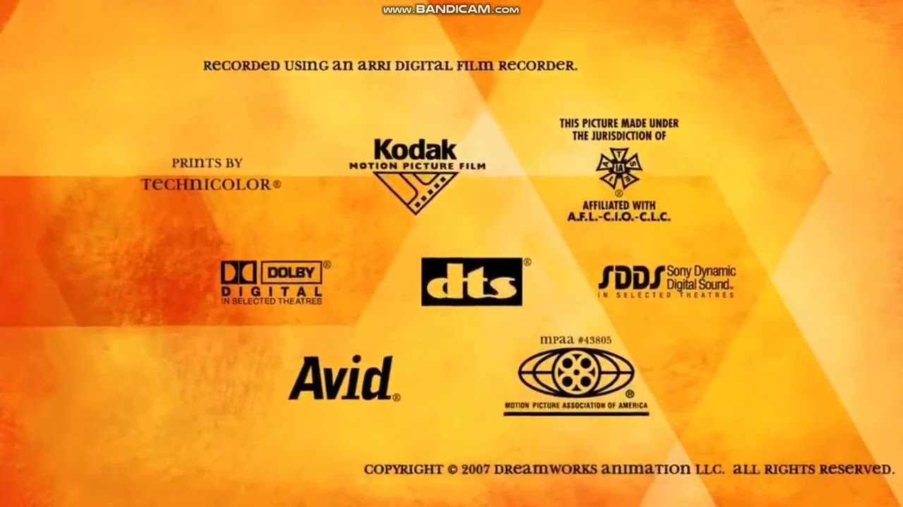 Dist. By Paramount A Viacom Company DreamWorks Animation Skg 2007