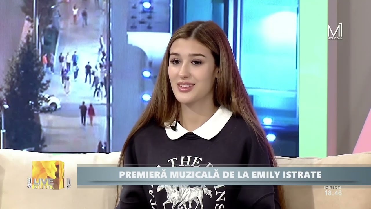 Premieră muzicală de la Emily Istrate//LIVE Studio 13.11.2023