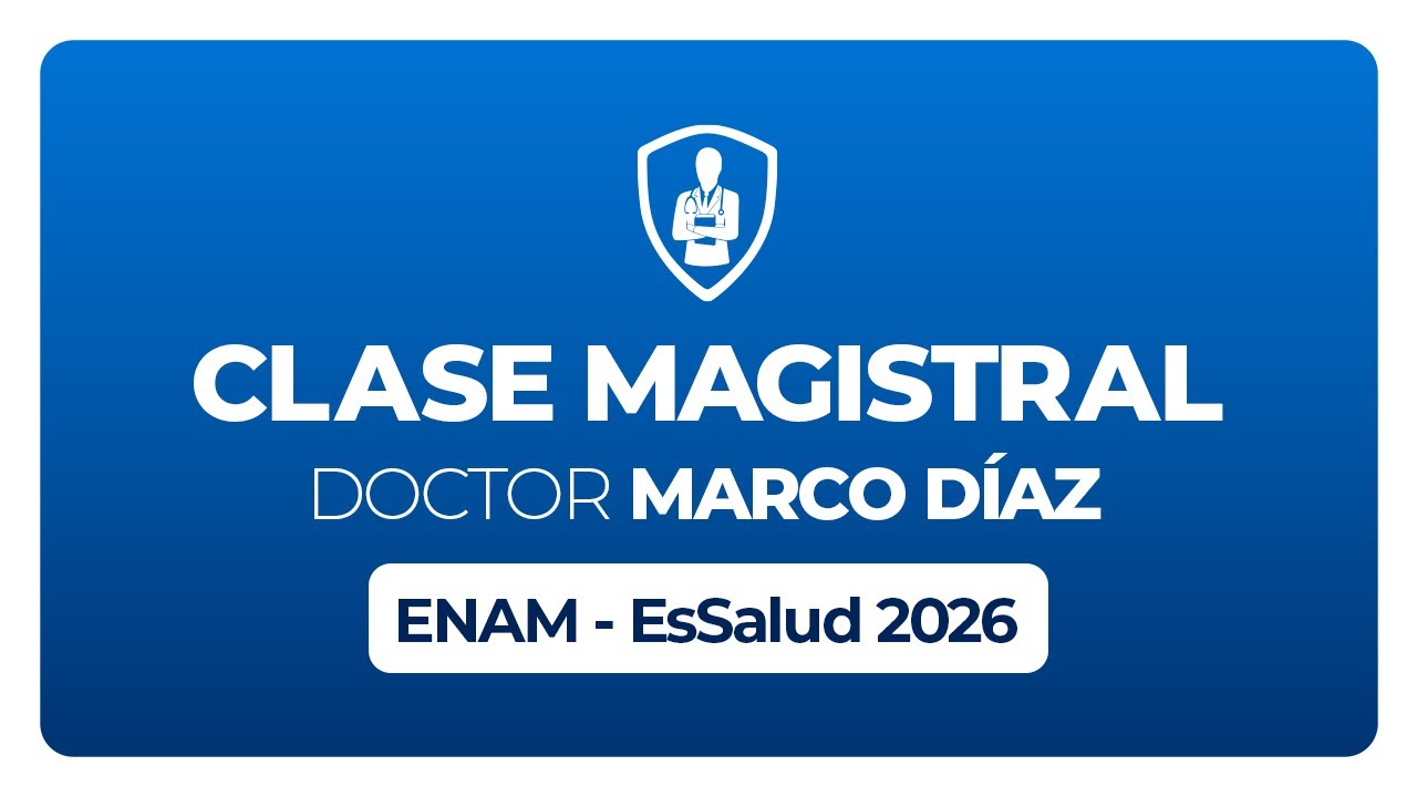 Clase Magistral - Dr. Marco Diaz | Usamedic
